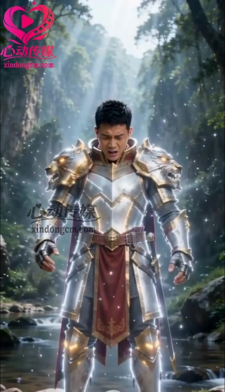 短发男子在魔幻森林化身披甲战士