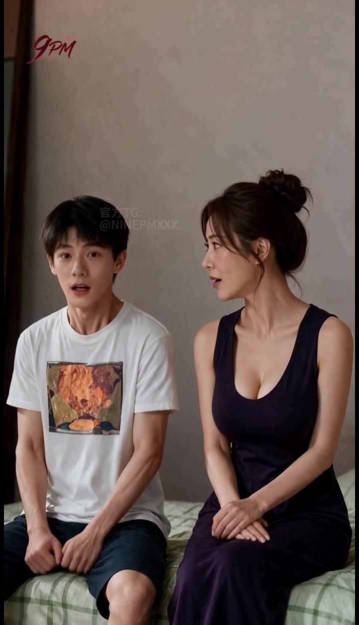吴梓豪与郑恩爱坐在房间内谈话
