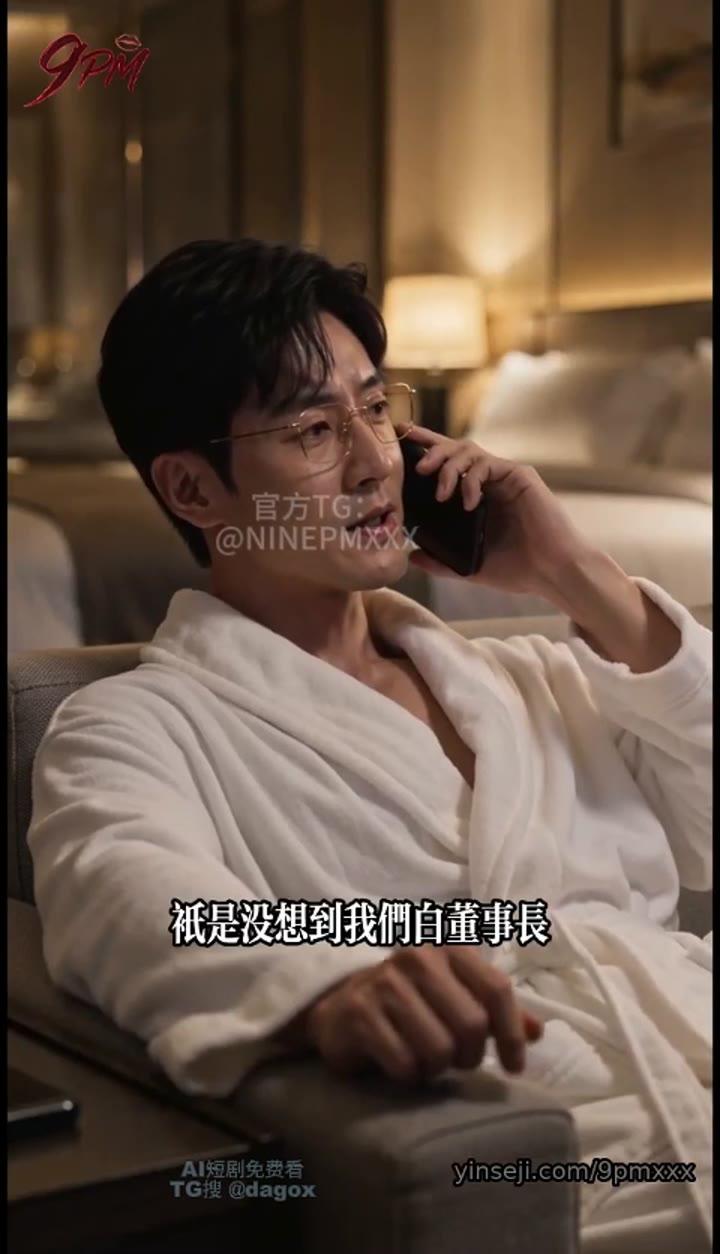 叶导在酒店房间致电白董谈及材料