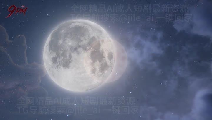 酒店休息日结束时的夜空转场
