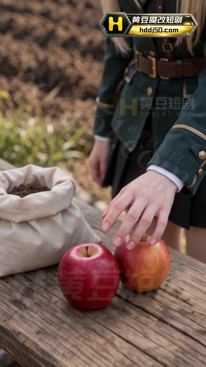 精灵女子留下两颗异世界果实