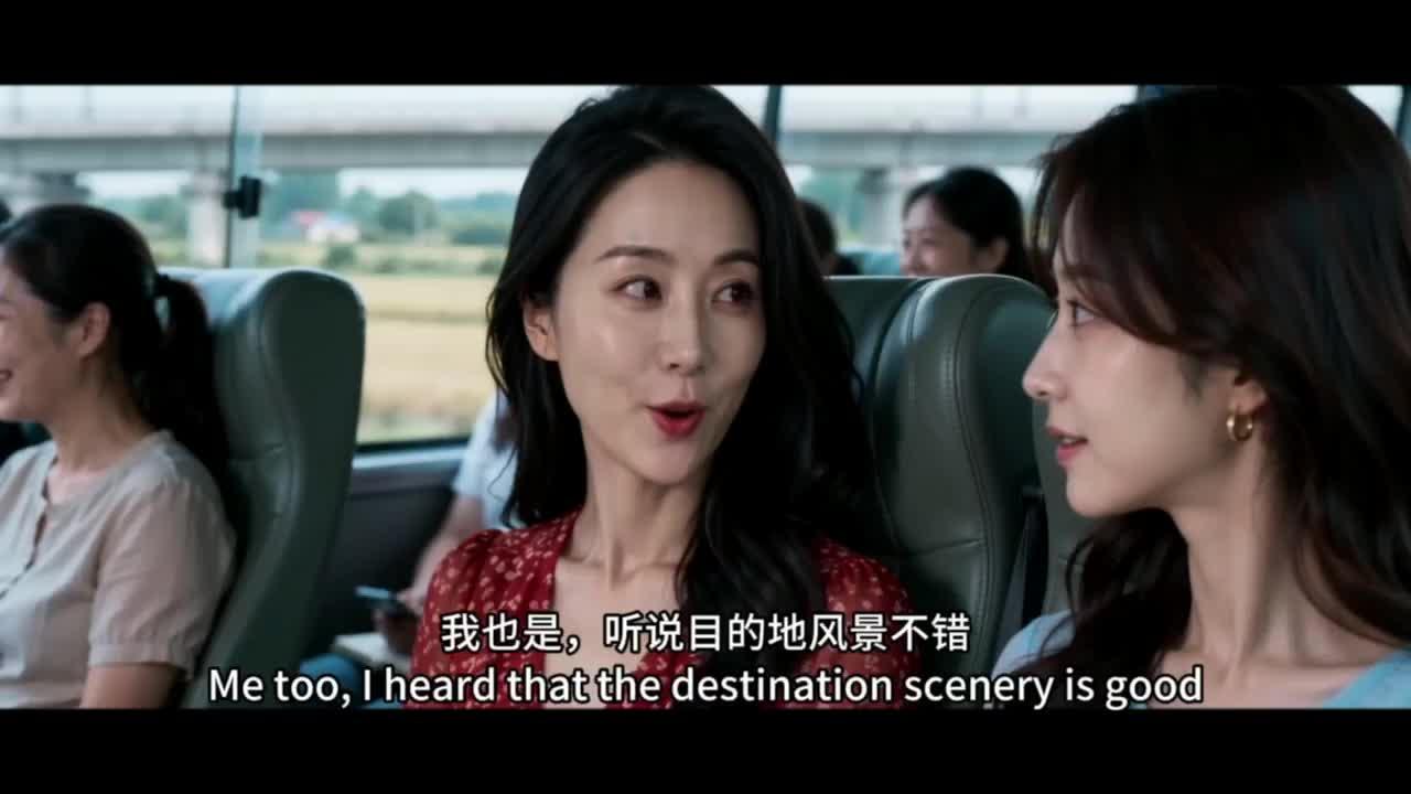 白洁在车上结识二中音乐教师孙倩