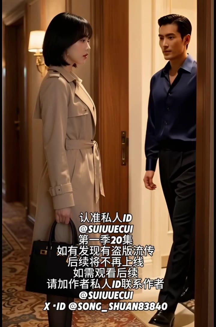 林欣在酒店门口与主人会面