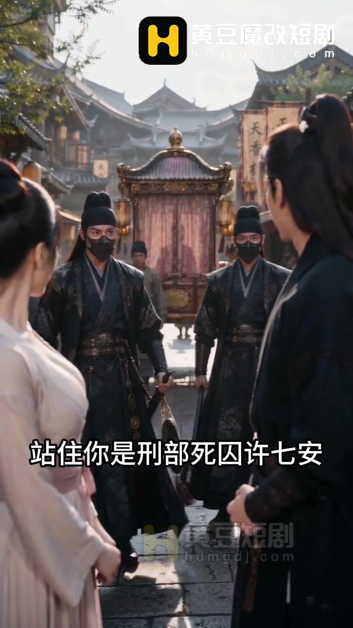 黑衣官差在古城街头拦下许七安