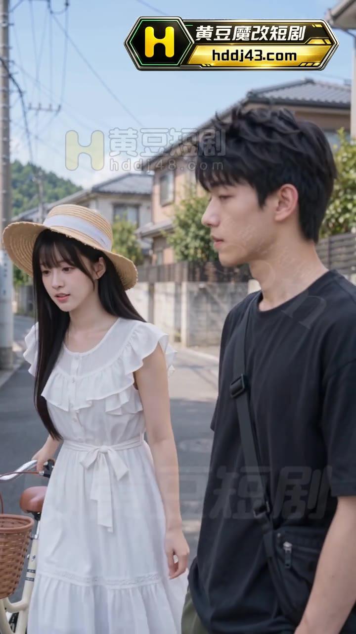 子豪在街道上遇见又希