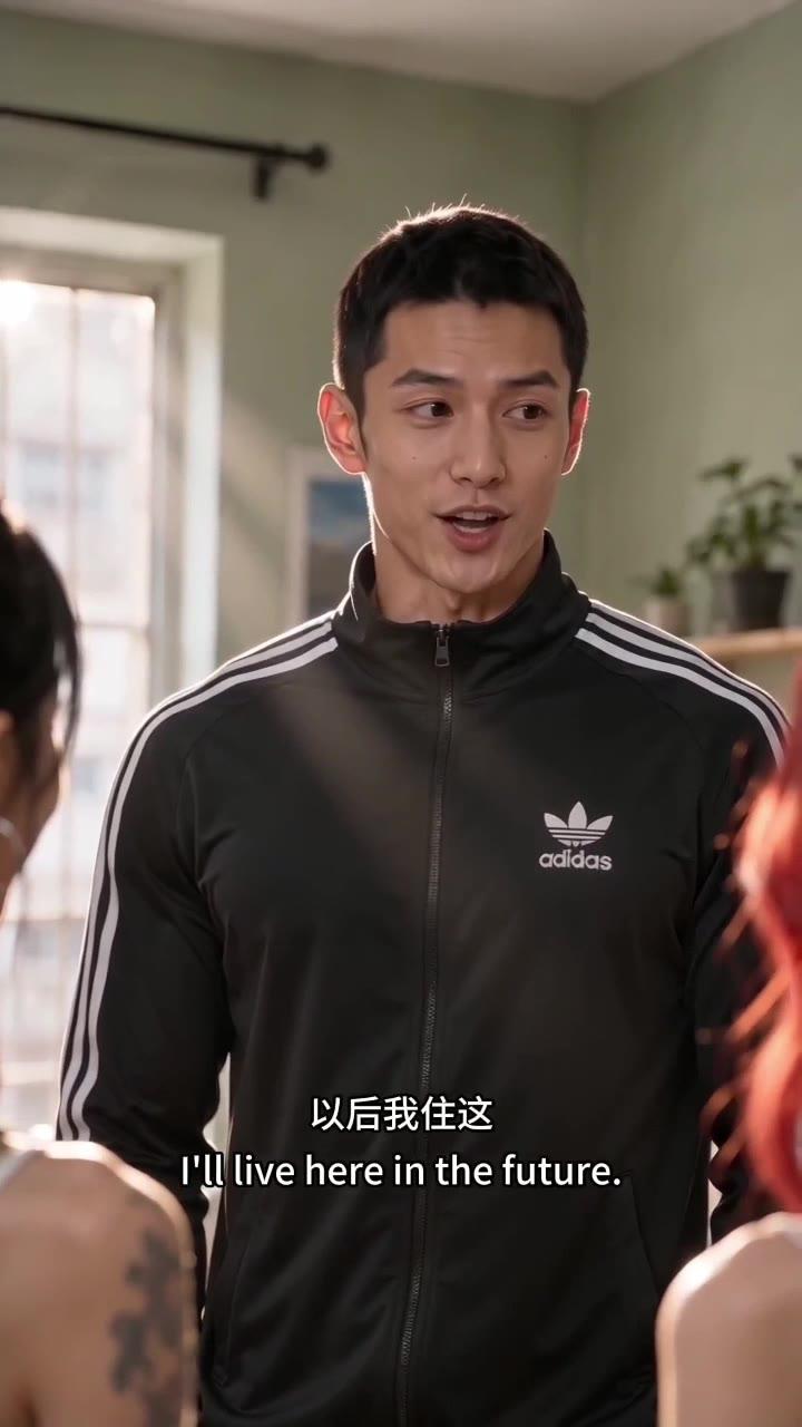 默哥在合租屋提出住下来