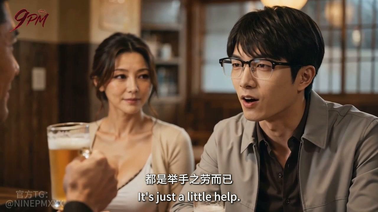 男主在餐馆说明帮忙盘点的经过