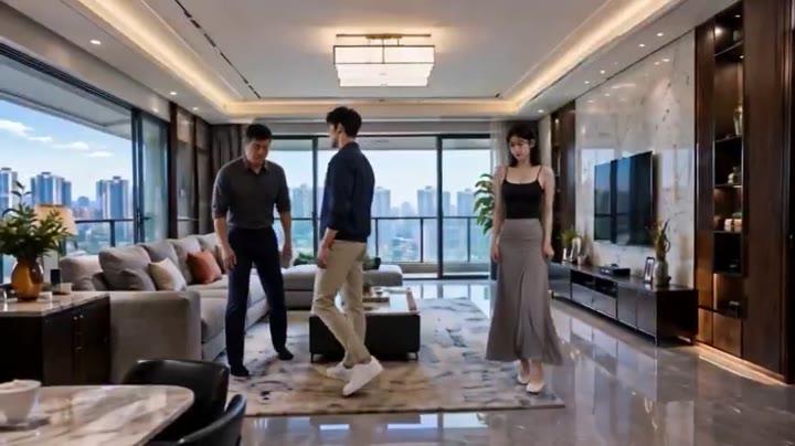 浩宇与蜜桃向父亲说明共同决定