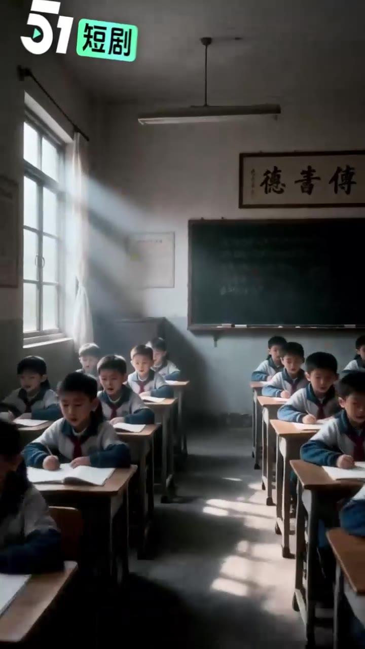 圆山庄基建规划中的学堂场景