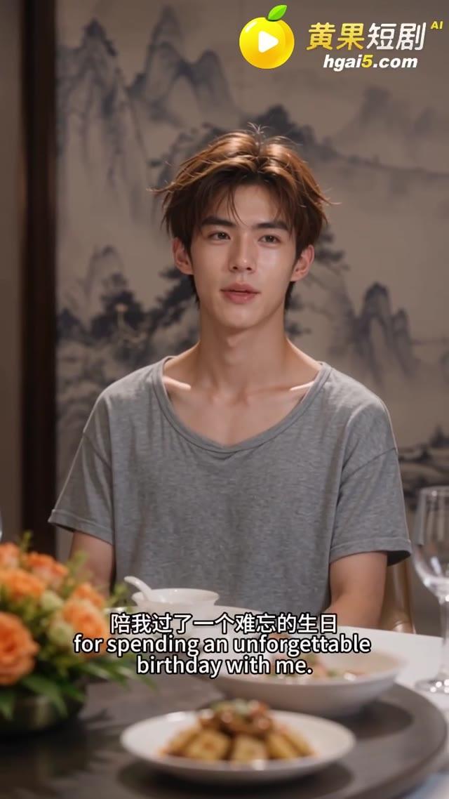 乐乐在生日宴上向父亲道谢