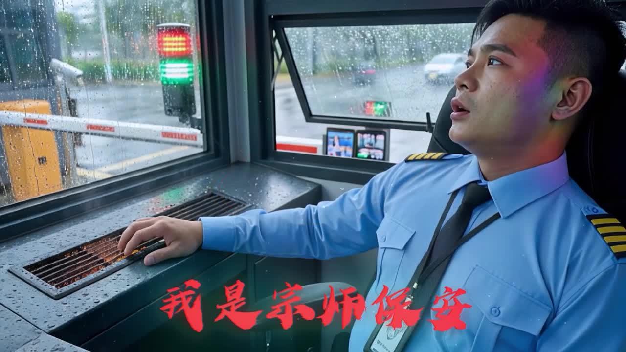 杨飞龙在现代门岗执勤