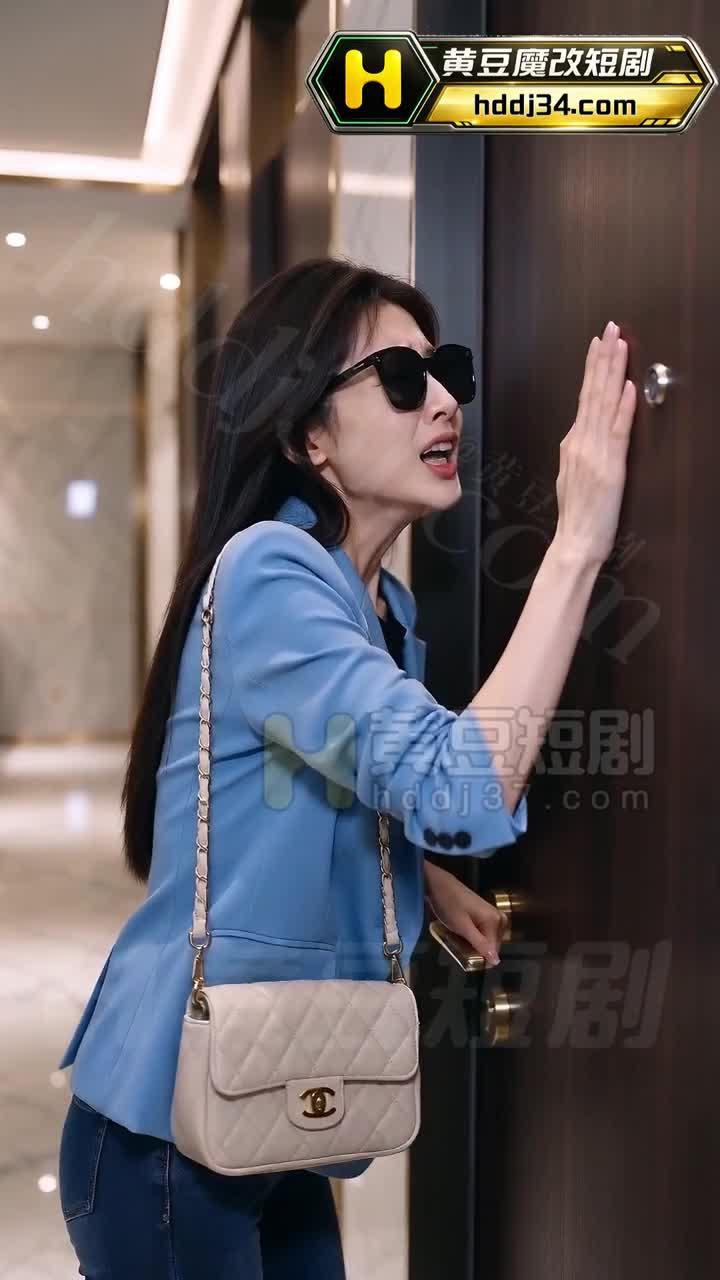 同行女子在洗手间门外敲门催促