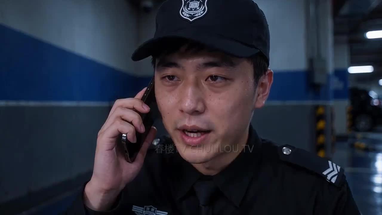 保安小张接听地下室安排的电话