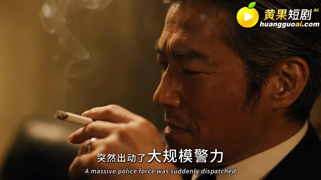 三口组人员谈论突然出动的警力