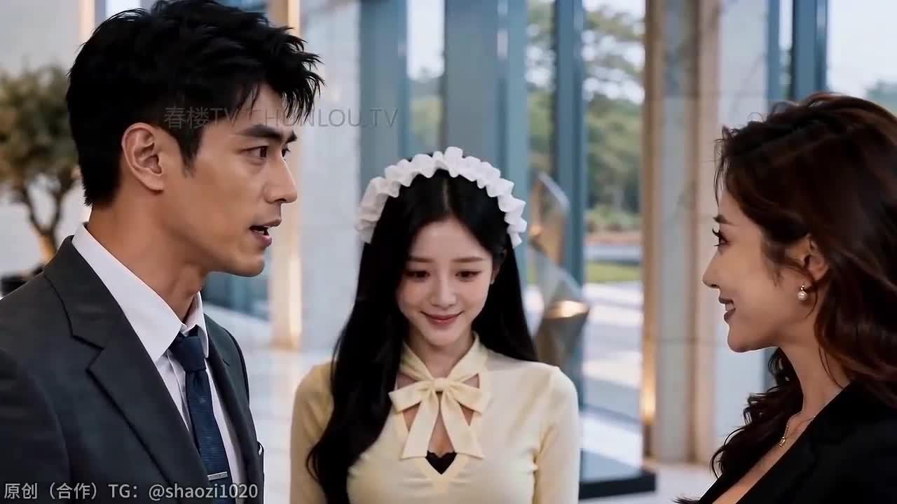 唐雅与陈经理在公司见面