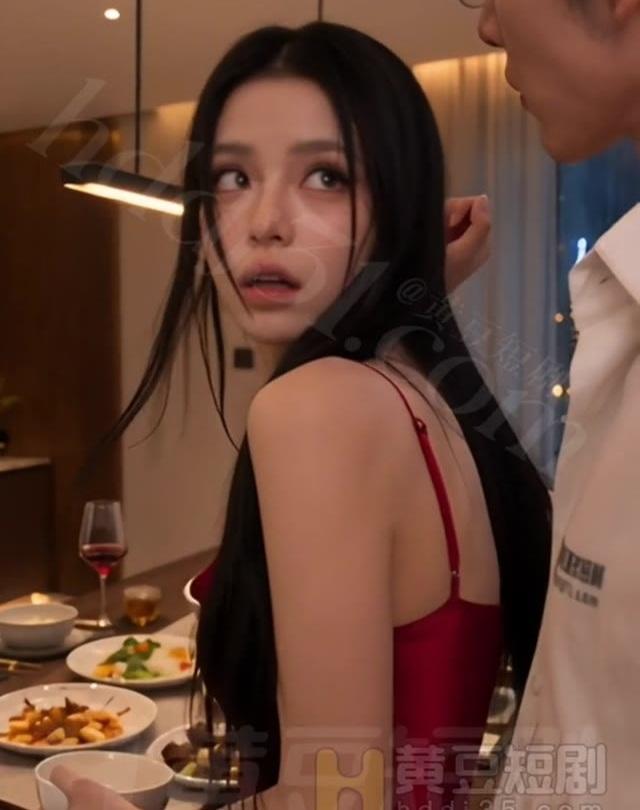 黎珊在厨房回头面对姐夫的谈话