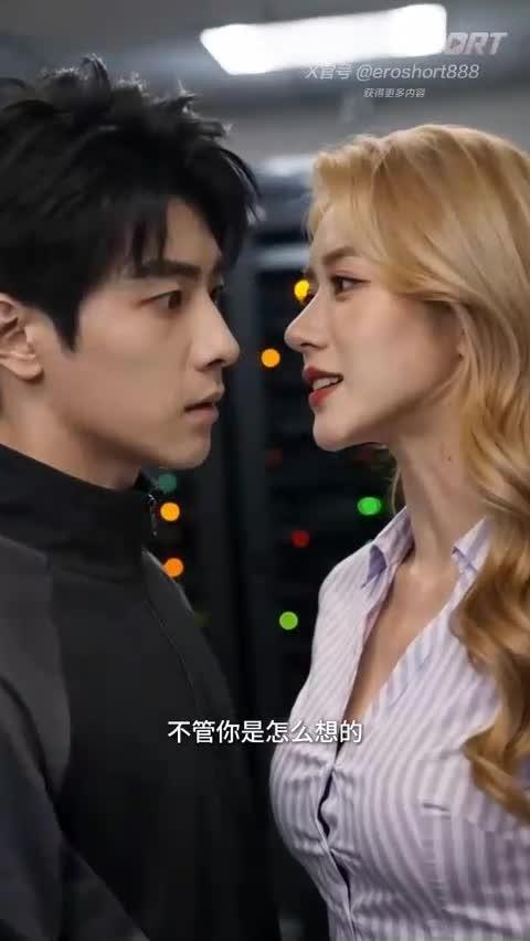 徐薇珠在机房与金东镇当面谈话
