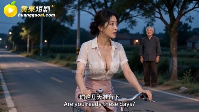 秀英在村路上遇到催讨旧债的杨大爷