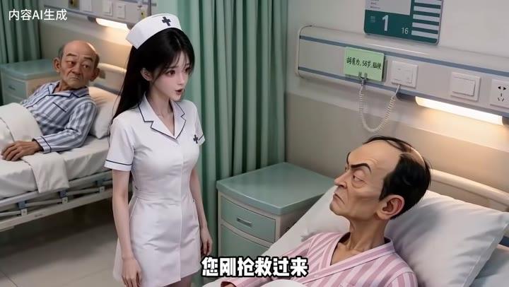 胡先生在病房向护士提出早餐要求