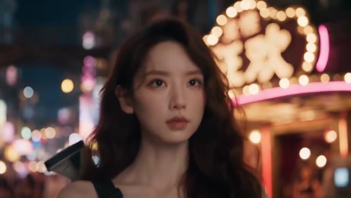 寻找狂花的女子进入夜间场所