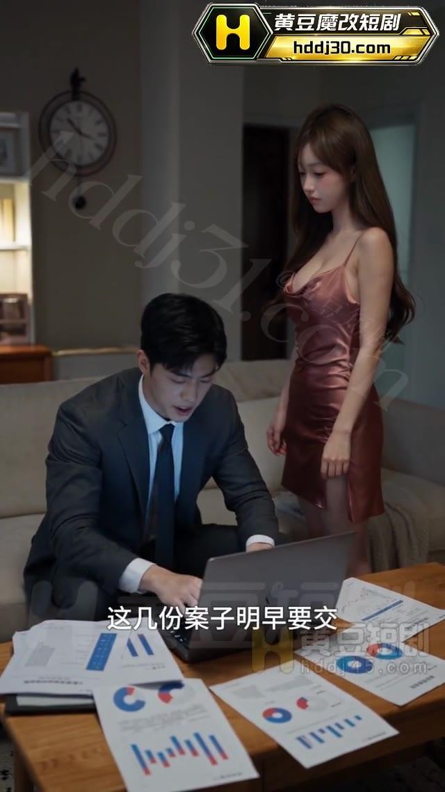 李伟面对案卷解释自己明早需要交稿