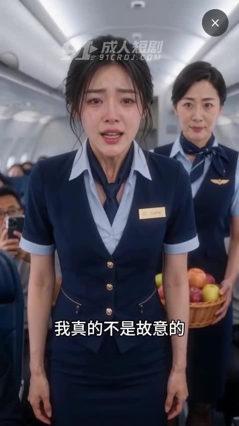 男乘客坐在蓝色座椅里继续提出要求