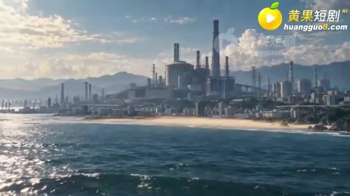 小侠离开海岛后接近沿海工业城市