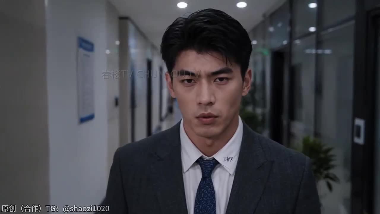 李经理离开监控室附近的走廊