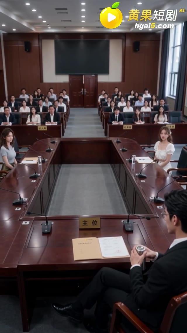 长桌会议室里的闭门听证场景