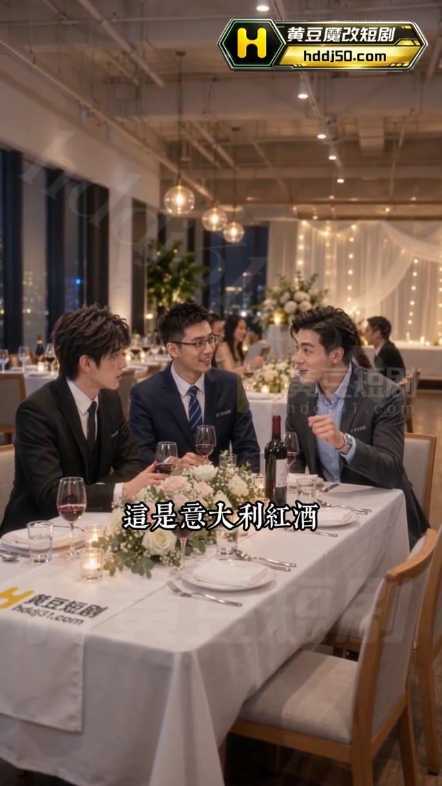 佳伦在婚宴桌旁听同学谈近况