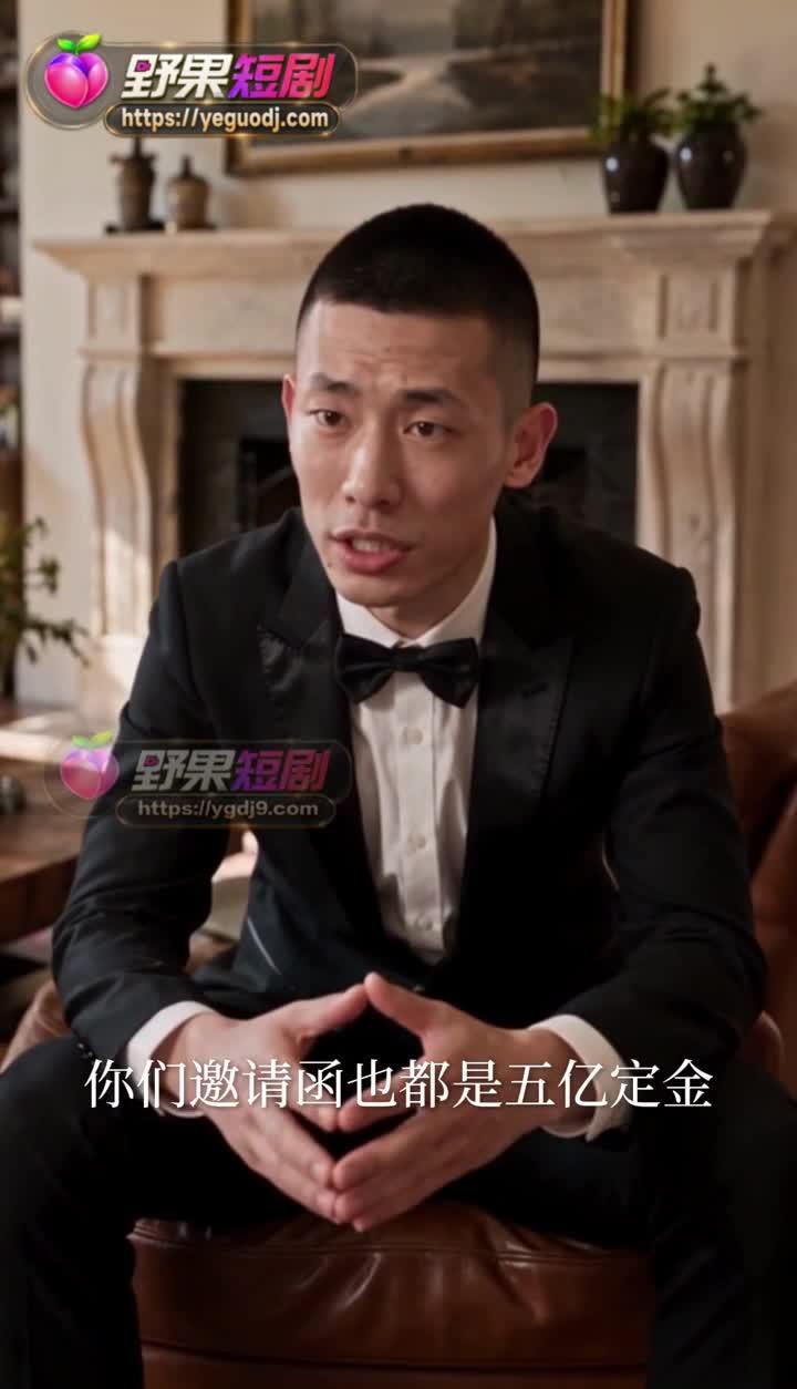 穿礼服的男嘉宾核对封闭拍摄条件
