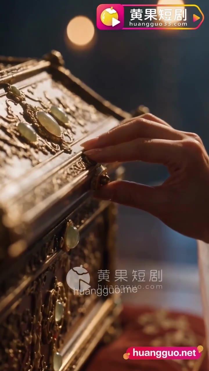 王芷涵打开圣殿的金色宝匣