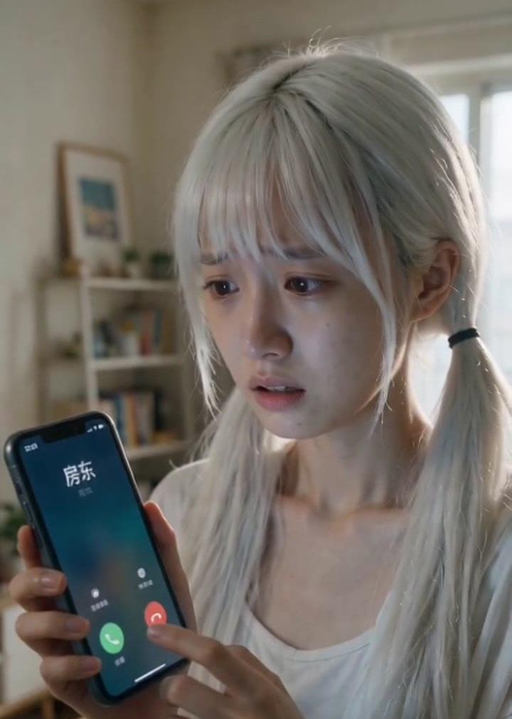 女房客面对房东来电与缴租压力