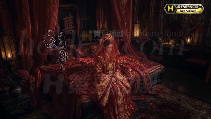赵敏以红色礼服造型出现
