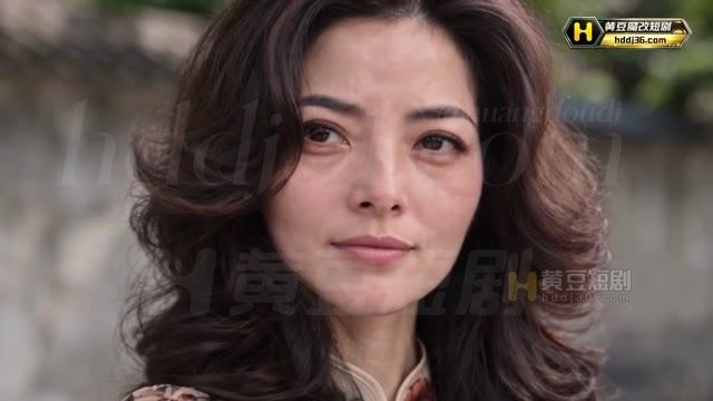 程小月在街巷中面对儿子的辩解
