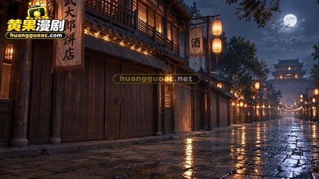 潘金莲与武大郎所在的古装街巷