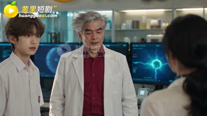 大木博士在实验室说明上古化实验