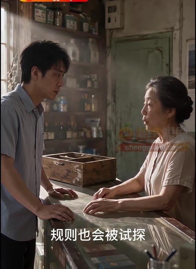 男子向奶奶询问规则受到试探后的应对