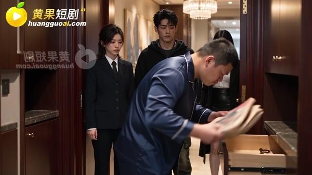 陈家小儿子从抽屉中取出父亲遗物