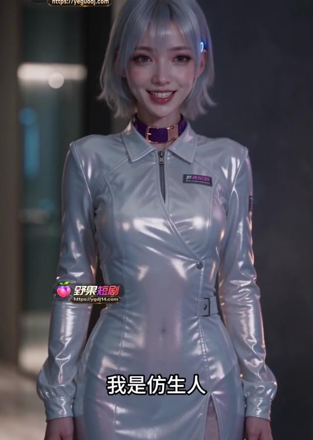 银发仿生人AI-09作自我介绍