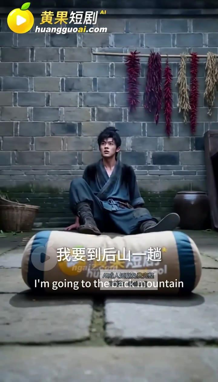 陈阿九留在石砌院落，师父说明要前往后山