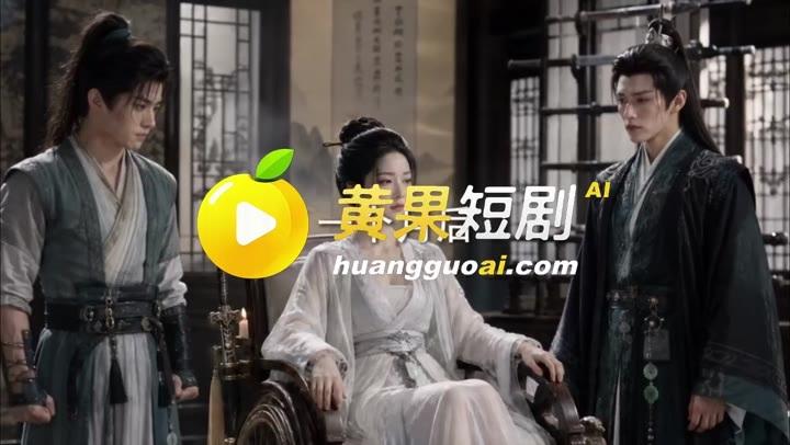 慕白陪伴坐在轮椅上的母亲
