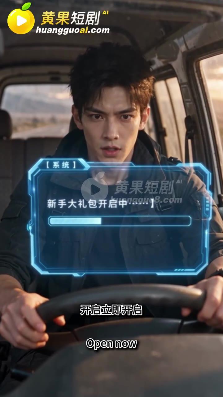 升级后的房车驶上荒原公路