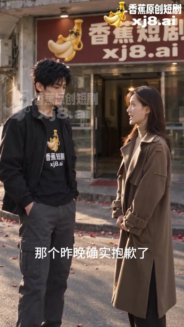 青年与孟玉在街边谈起获救后的异常
