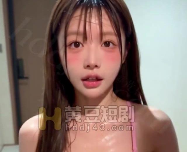 男主来到运动装女子门前提出借用浴室
