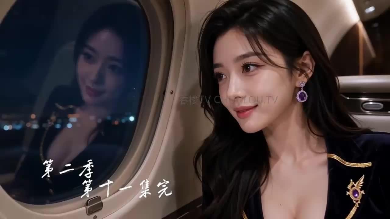 唐总在返程飞机上