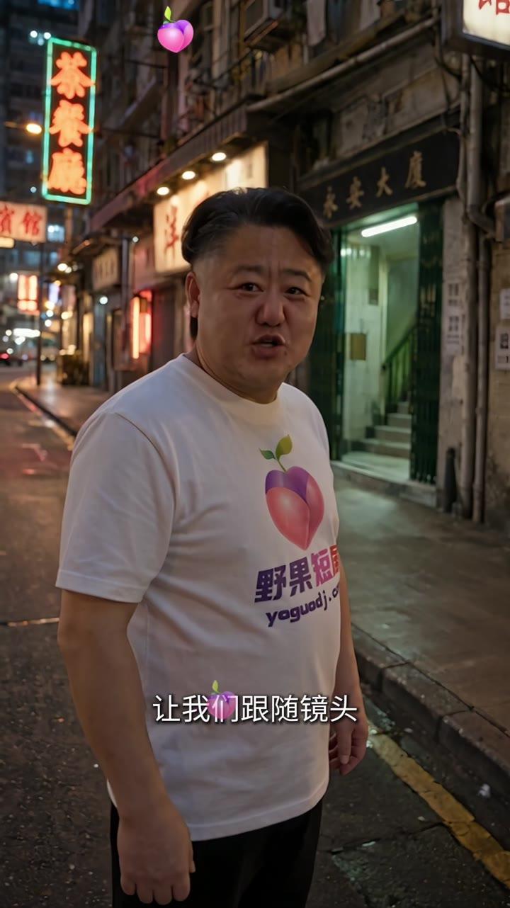 唐仁杰在街道入口说明本期体验