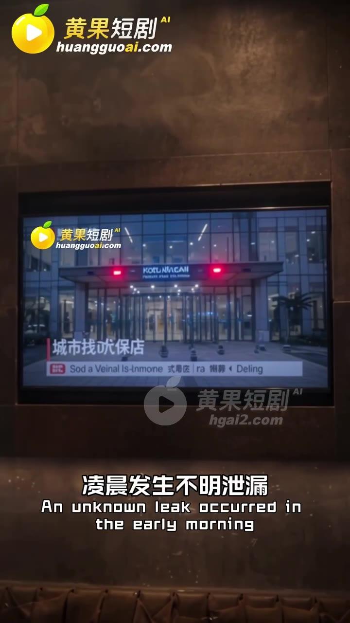 电视新闻播报生物研究所发生不明泄漏