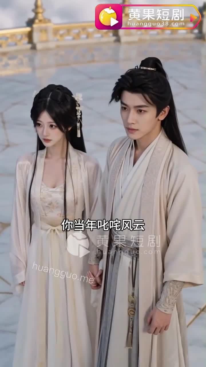 陆晨与姜洛神站在云海仙宫前