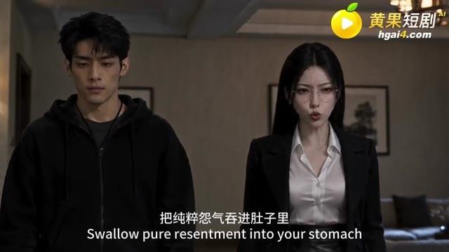 曲老板与女搭档察看夜间宅院
